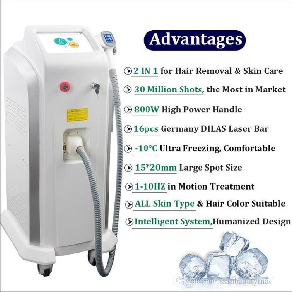 

2020 808nm diode laser hair removal machine alexandrite lazer epilation soprano laser diode hair removal 808nm lightsheer machines, Black