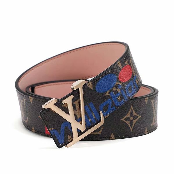 

new era men and women fashion belt, 3.8 cm wide fashion youth belt, new leisure men's belt, Black;brown