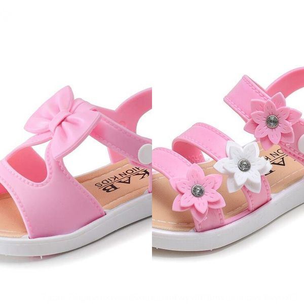 

baby sandals 0-1-2-3 years old cute anti-skid girl baby toddler children sandals children's shoes children's shoes cool, Black;red