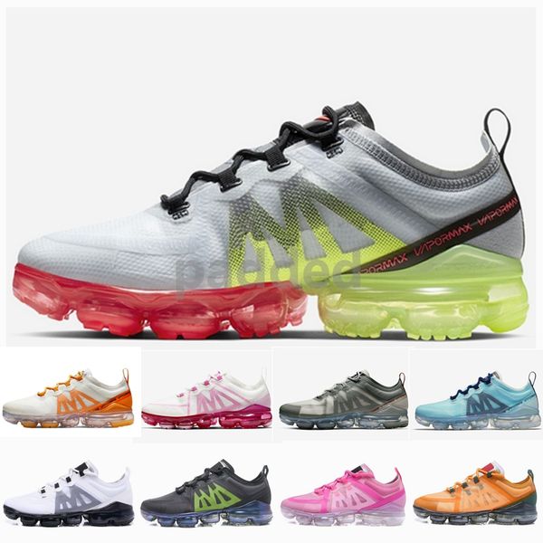 

vapors 2019 mens women running shoes triple black white blue pink hiking jogging walking outdoor designer maxes sneakers 36-45, White;red