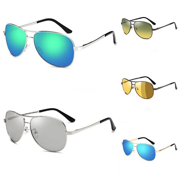 

2020 fashion eyewear classic style metal frame colored mirror sun sunglasses accessories glasses dazzle glasses pilot sunglasses #3486, White;black