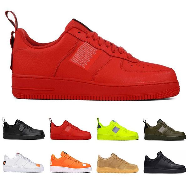 

brand shoesmen women fashion platform sneakers utility black white volt red olive have a day mens casual skateboard shoes