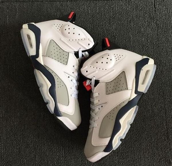 

wholesale jumpman new 6 white black mens basketball shoes 6s sport outdoor trainers sneakers shoe size13