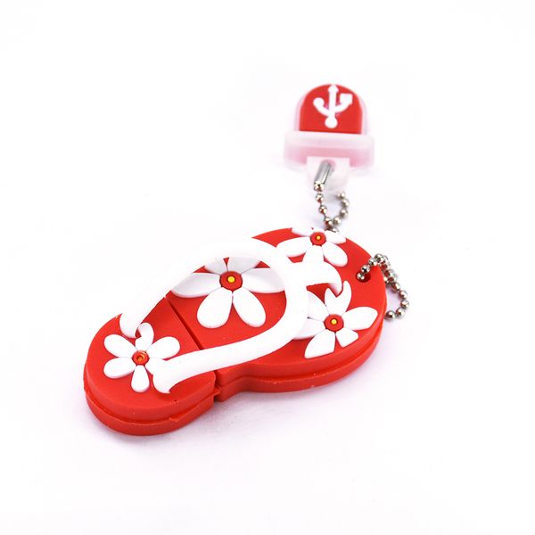 

three colour catoon usb flash 16 gb 32gb 4gb 8gb 64gb slippers pen shoes pendrive memory stick u drive