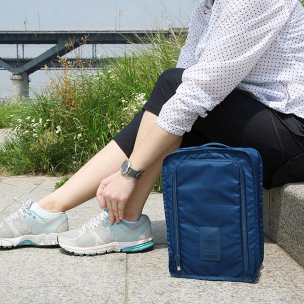 

outdoor travel shoes storage bag waterproof portable packing cubes container storage bags shoe sorting pouch