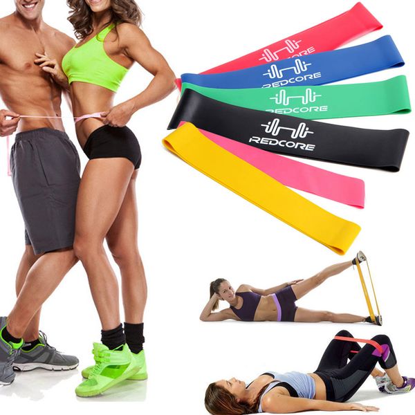 

6 pcs/set stretch band natural latex strength training resistance exercise loop bands for home gym fitness bhd2