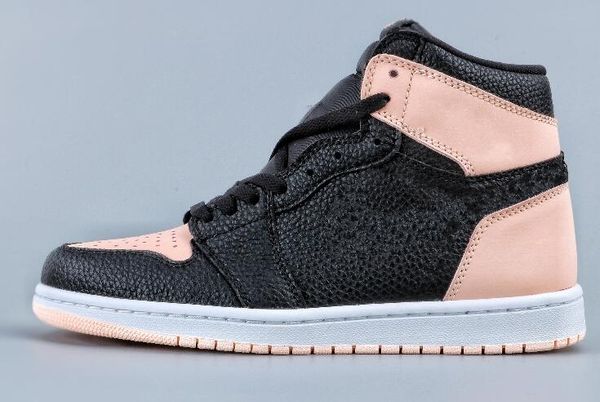 

2020 new arrival 1s high black pink leather women men outdoor shoes shoes size 36-47