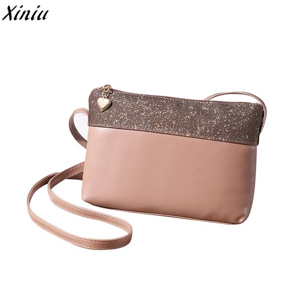 

women bag patchwork color leather zipper designer handbags shoulder messenger bags bolsas feminina #7316