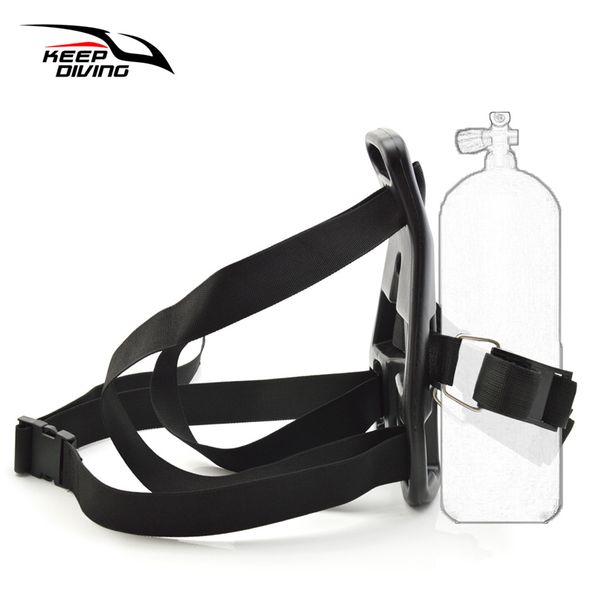 

diving tank bracket oxygen cylinder back holder mount swimming backpack support