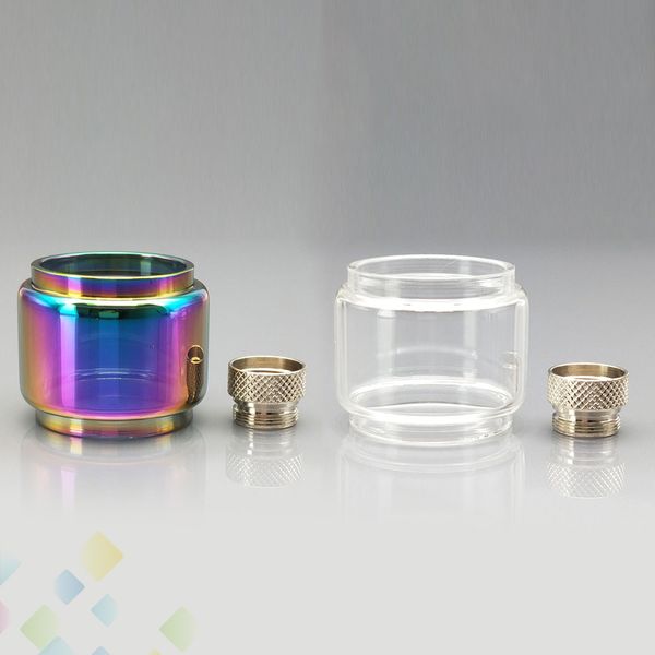 

Connector and 8ml Glass Tube Kit Compatible with UFORCE T1 Tank and UFORCE T2 Tank Clear and Rainbow Colors DHL Free