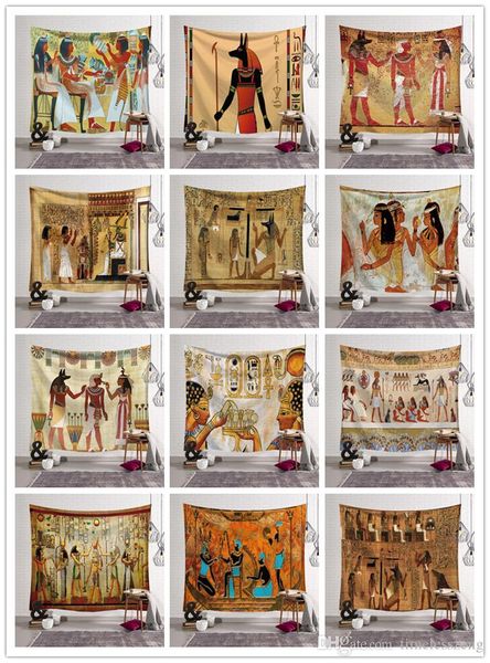 Ancient Egyptian Series Tapestry Wall Hanging Printed Beach Towel