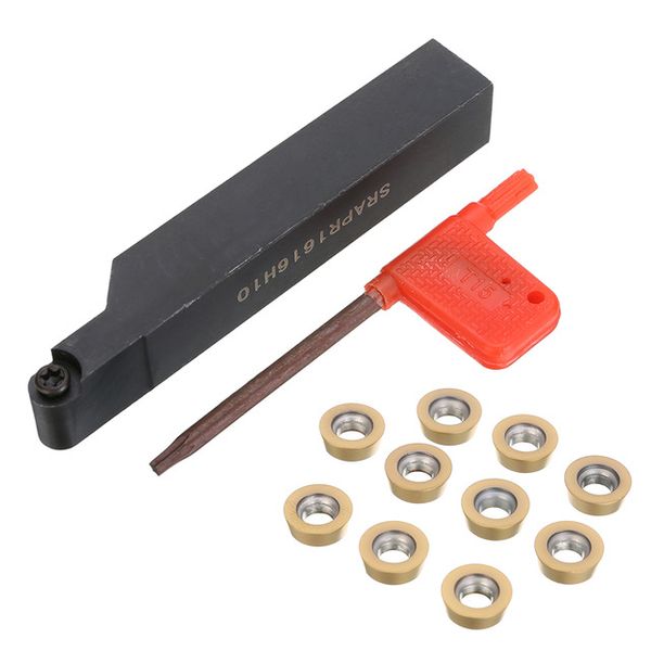 

srapr1616h10 face milling external lathe holder with rpmt10t3mo inserts