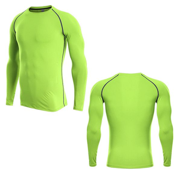 

fitness wear long sleeve muscleguys bodybuilding spring autumn new long sleeve men branclotd gym, Black;blue