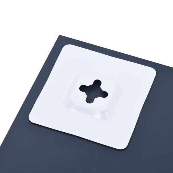 

wall mirror with shelf 60x60 cm in tempered glass wall stickers