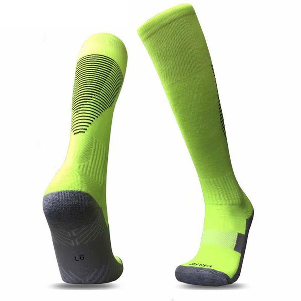 

new mens soccer stocking team various colors customization long stockings antiskid football sports socks #c2019201034cm, Black