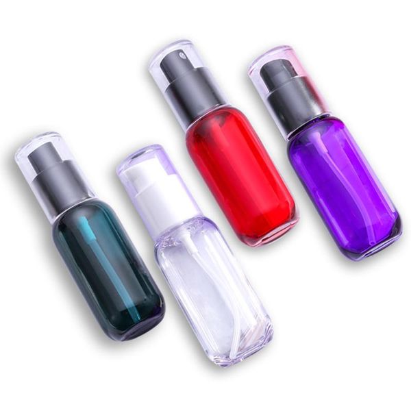 

1pc spray bottle painted portable clear refillable reusable travel bottle for perfume cosmetic