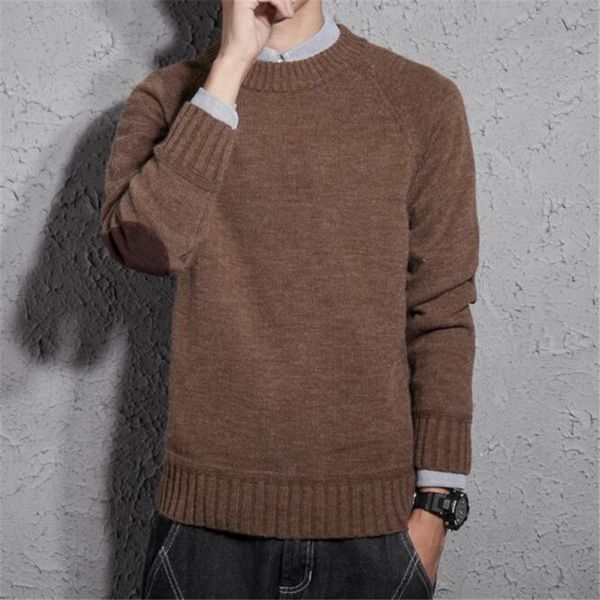 

2018 new arrival japan style vintage sweater men clothes casual sueter hombre o-neck long sleeve pullover men sweater roupas top, White;black