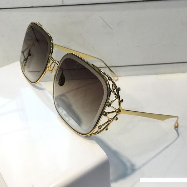 

luxury 59 women designer sunglasses fashion diamond stone uv protection lens coating mirror lens frameless color plated frame come with box, White;black