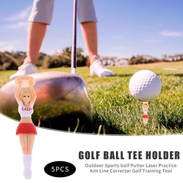 

поле для гольфа 5x golf 360 rotation гольф тис пластиковые портативный болл tee держатель красоты модель форма standing ногтей учебные пособ