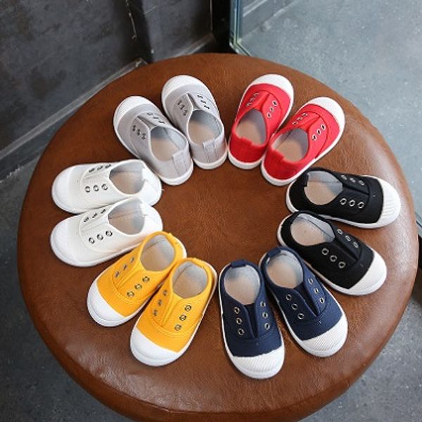 

designer babys first walkers 2019 new casual solid color toddler shoes cute breathable and comfortable sportshoes 6 colors