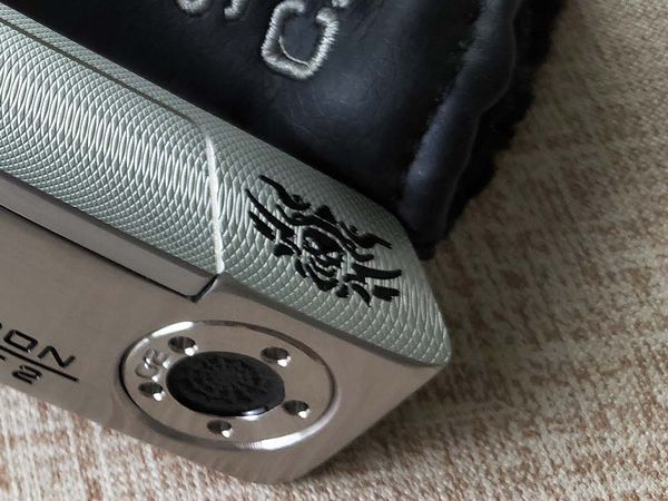 

New model golf putter left handed elect newport 2 un kull putter removable weight black grip headcover delivery