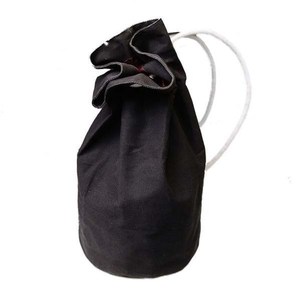 

new korean canvas backpack large drawstring bucket bag for and leisure