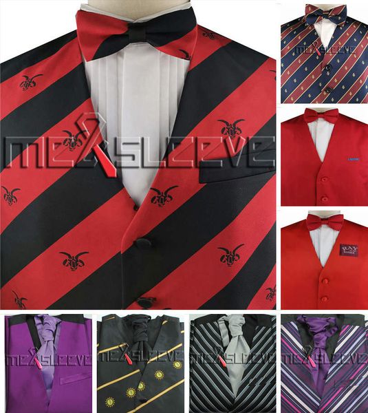 

оптовая продажа полосатый мужской форменный жилет 3шт, White;black