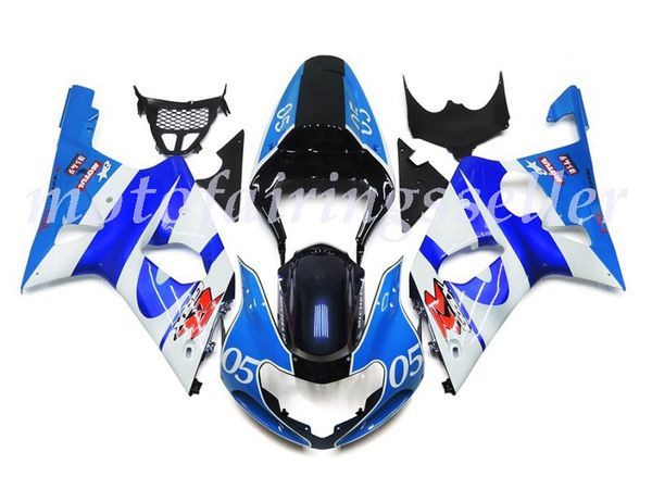 

new abs plastic fairings kit fit for suzuki gsxr1000 2000 2001 2002 gsxr1000 00 01 02 injection mold gloss blue white