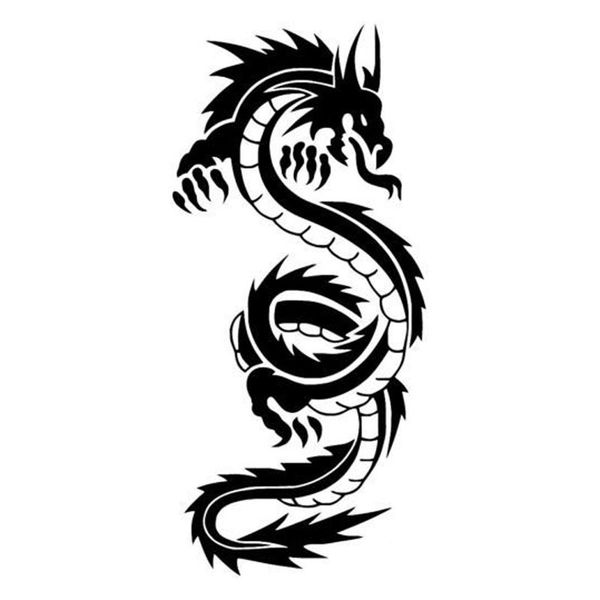 

1pc chinese mythical dragon creative car styling decorative vinyl car sticker