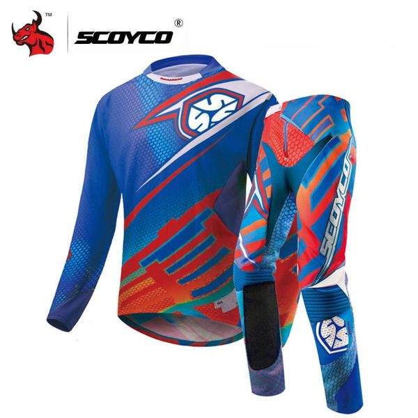 

clearance scoyco professional motocross jacket men motorcycle jacket summer suit motorcycle jersey racing t-shirt clothing#