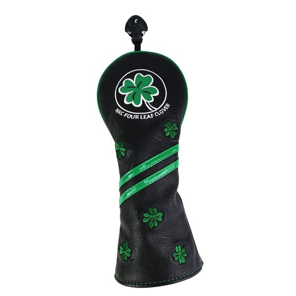 

pu golf woods headcover waterproof 460cc fairway driver head cover guards