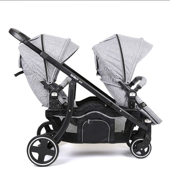 

four colors brand baby stroller twins baby strollers two seats newborn use pram