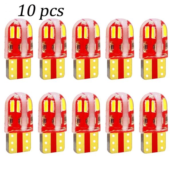 

t10 4014 8 smd led canbus error signal bulbs w5w 194 168 for interior bulb reading lights car door lamps led car styling