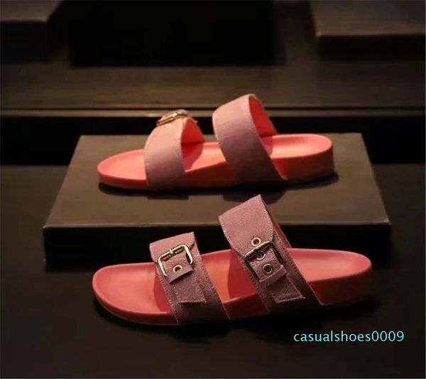 

new luxury womens sandals fashion designer print flip flop summer classics shoes flats beach sandals cfy2002271#1 c09, Black