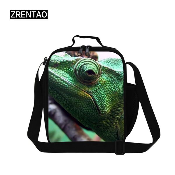 

zrentao animal cooler bags polyester thermal insulated package picnic box container protable lunch bags for boys girls