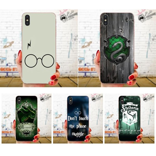 

for huawei honor mate 7 7a 8 9 10 20 v8 v9 v10 v30 p40 g lite play mini pro p smart soft protective case slytherin school