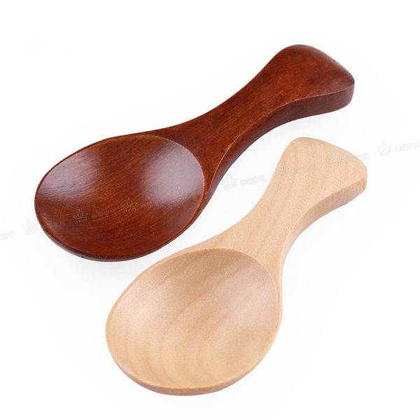 

Natural Mini Bamboo Spoon Mini Short Handle Tea Spoon Coffee Beans Salt Tea Scoop