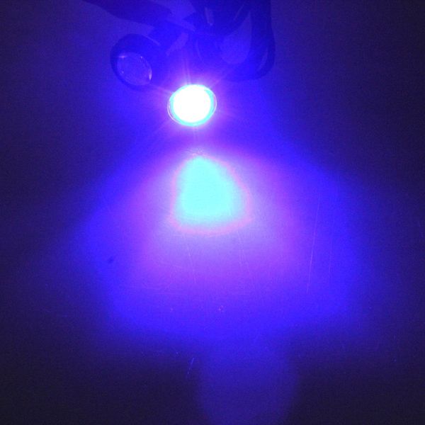 

2 x car 9w led hawkeye lights 23mm lamp license plate waterproof high power new