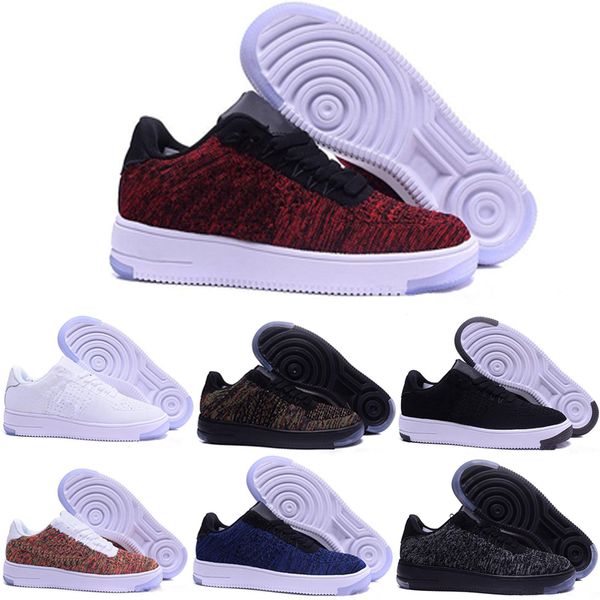 nike air force 1 flyknit hombre marron