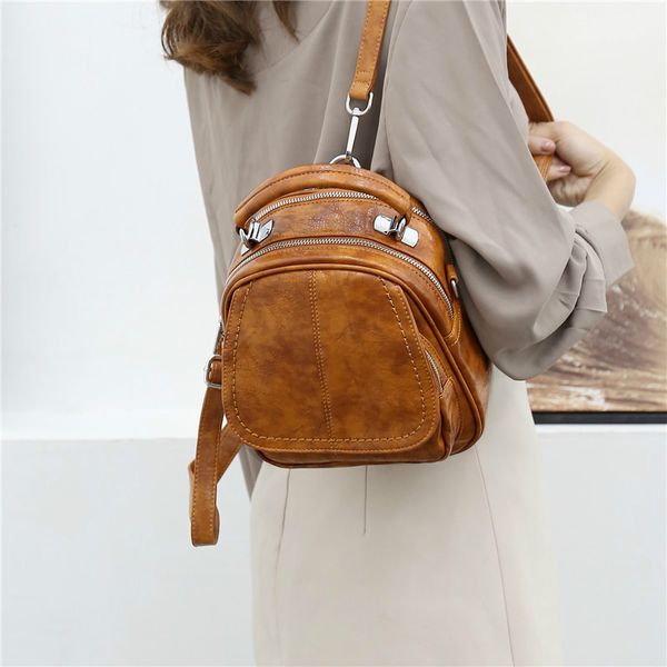 

women's bag 2019 new soft leather multi-purpose broadband single shoulder messenger bag multi-layer handbag sac a main femme