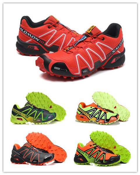 

2019 NEW SALE Solomon Speed Cross 3 CS III Outdoor Male Camo Red Black Sports Shoes mens Speed Cross speed 3 running shoes eur 40-46 ssstore