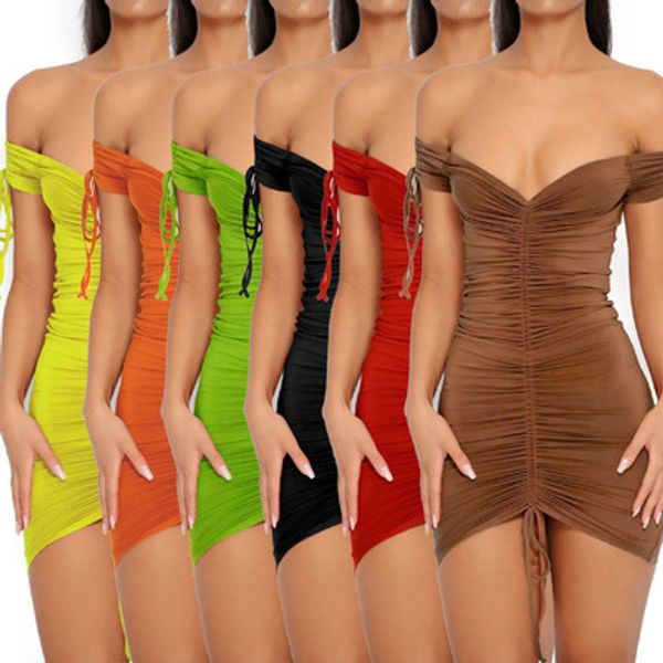 

women bodycon pencil dress ladies summer candy color clubwear mini dress women summer dresses polyester v-neck dresses, Black;gray