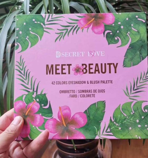 

new eyes dsecret love meet beauty 42 colors eyeshadow & blush palette eye beauty shimmer eyeshadow palette ing