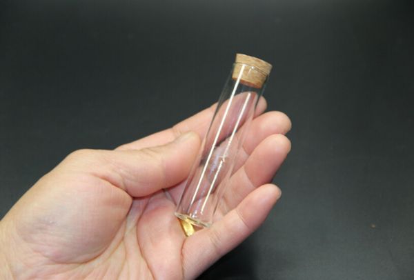 

500pcs 5/13ml glass bottles empty mini glass jars with lid cork sers for diy craft wedding home decoration - transparent