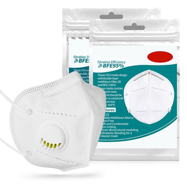 

Face Mask Prevent Anti-dust with Breather Valve Stereo Design 3D Elastic Dustproof for Adults