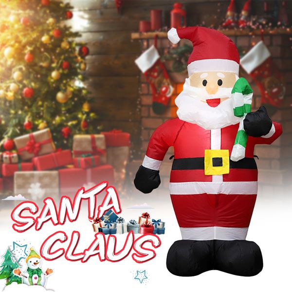 

inflatables santa claus 2019 giant airblown santa claus christmas yard garden cute 120cm drop ornaments inflatable statue