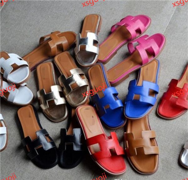 

hococal 2020 delivery french new lian fashion summer slippers women's leather thick and comfortable shoes high heel sandals 36-40