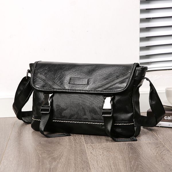 

men's messenger bag casual multifunction trendy joker shoulder bag 2019 new jiulin