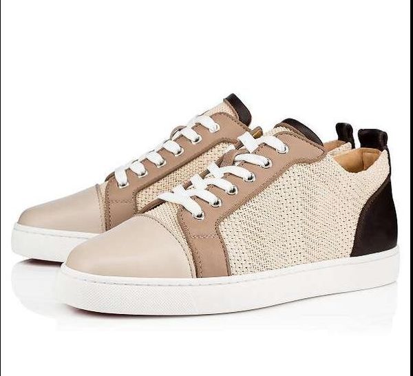 

whoelsale дешевые простые роскошные мужские красные нижние кроссовки junior orlato натуральная кожа красные подошвы обувь homme партия свадь, Black