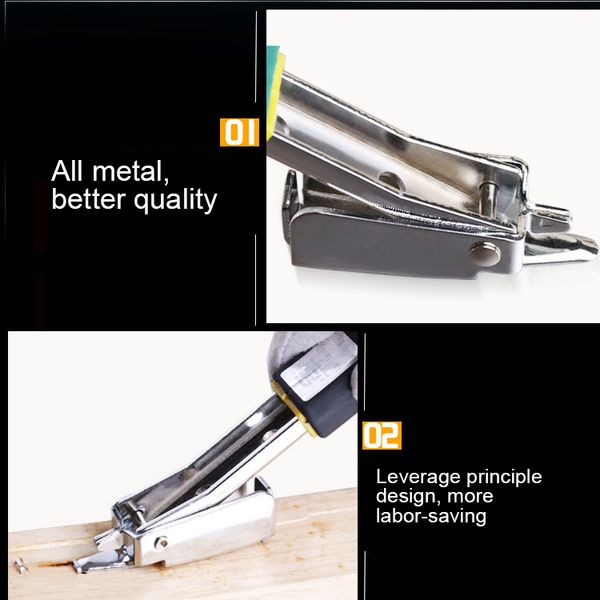 

1 pcs upholstery staple remover with tack puller tool ergonomic handle 669